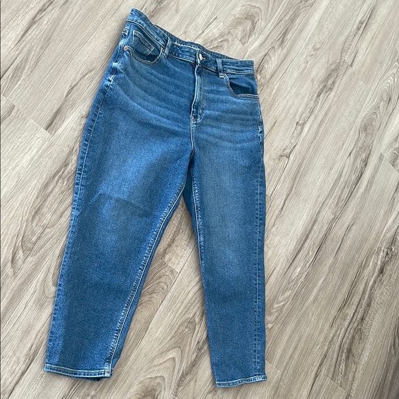 American Eagle Outfitters Blue High Rise Jeans 14S Short Petite - Picture 2 of 6